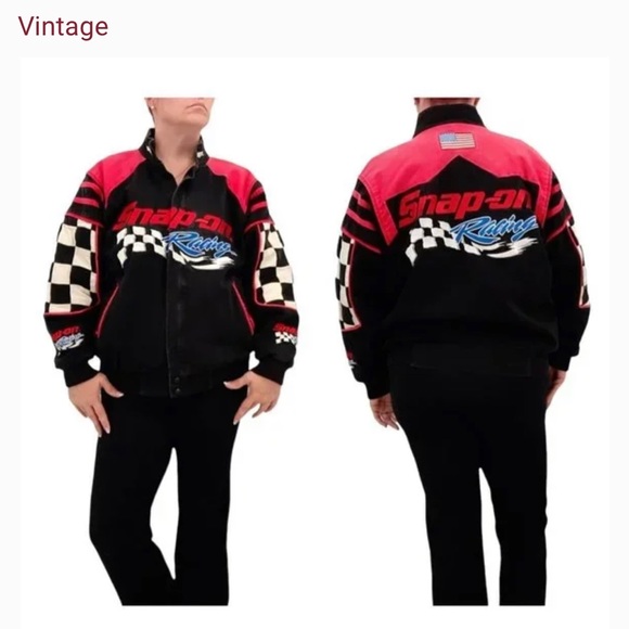 choko Other - TG 90s Choko Motorsports Snap On Racing Cotton Jacket